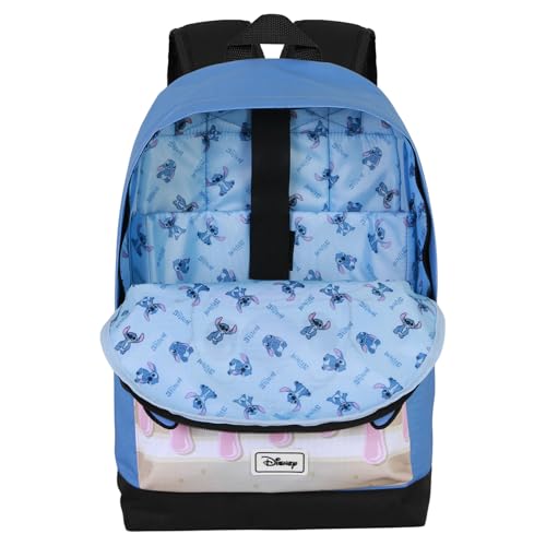 Disney Lilo and Stitch Cake-Fan HS Backpack 2.2 (Blue, 31 x 44 cm, 24 L Capacity)