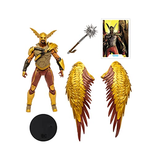 McFarlane DC Multiverse Black Adam Movie - Hawkman 7-Inch Collectible Action Figure (TM15257)