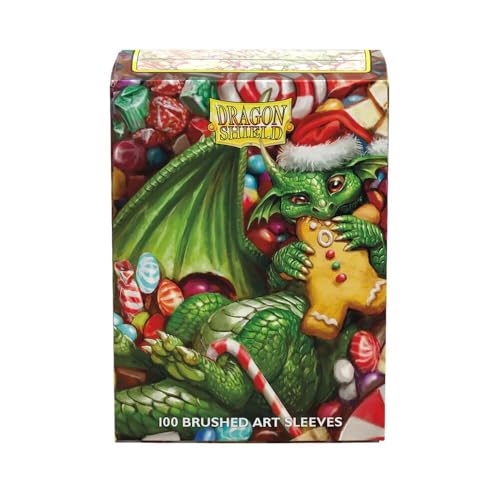 Arcane Tinmen Dragon Shield Brushed Art Sleeves - Christmas 2024 (ART12125)