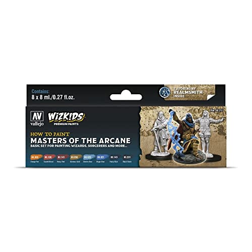 Vallejo Masters of the Arcane Model Paint Set (080257)