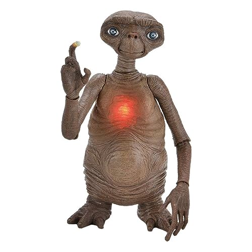 NECA E.T. The Extra-Terrestrial 40th Anniversary - E.T. Ultimate 7" Action Figure with LED (55079)