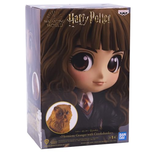 Banpresto Harry Potter Hermine Granger mit Crookshanks Q PosketFigur, BP16651