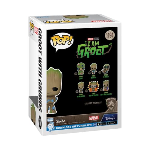 Funko Pop! Marvel I Am Groot - Groot with Grunds Vinyl Figure (70652)