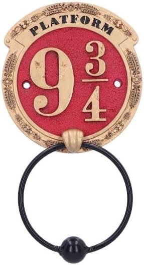 Nemesis Now Officially Licensed Harry Potter Platform 9 3/4 Door Knocker 21.5cm,