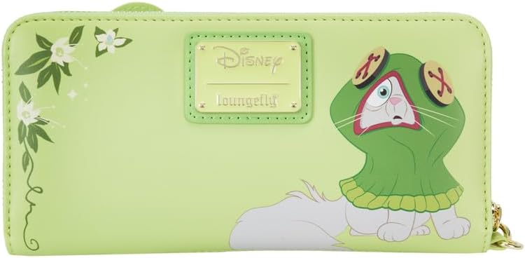 Loungefly Disney Princess and The Frog Tiana Lenticular Zip Around Kids Wallet M