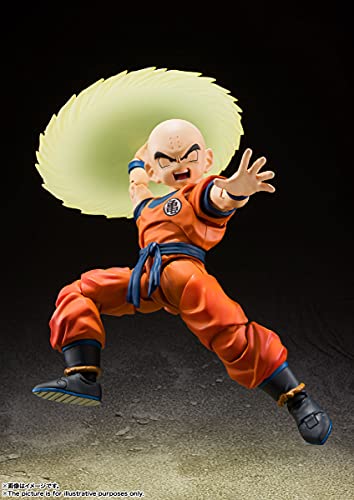 Tamashi Nations - DragonBall Z - Krillin Earth's Strongest Man Action Figure - Collectible 12cm Figuarts (171636)