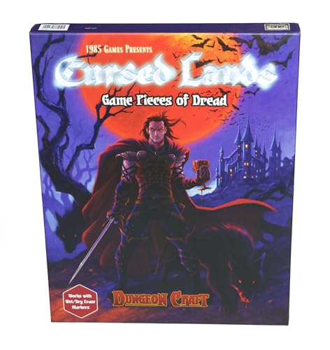 DUNGEON CRAFT Dungeon Craft: Cursed Lands Board Game - 1000+ Fantasy Tabletop Roleplaying Game (198585G-004)