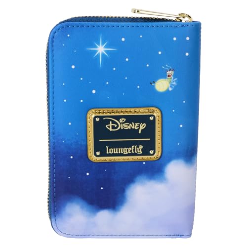 Loungefly Disney Princess and The Frog 15th Anniversary Zip Around Wallet (WDWA3177)