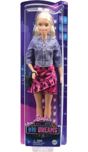 Barbie Big City, Big Dreams Barbie &quot;Malibu&quot; Roberts Doll (Bionda, 11,5 pollici) Indossare