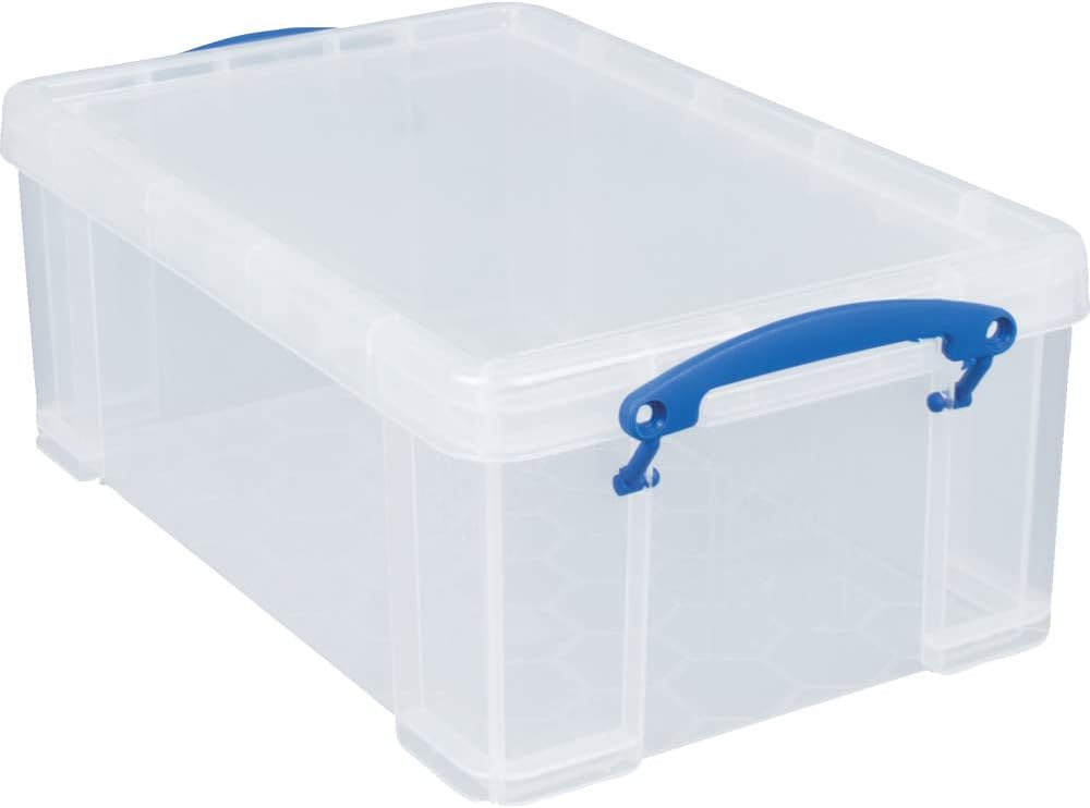 Really Useful 9 Litre Plastic Storage Box - Clear (1999) - DVD Standard Packaging (Region 2)