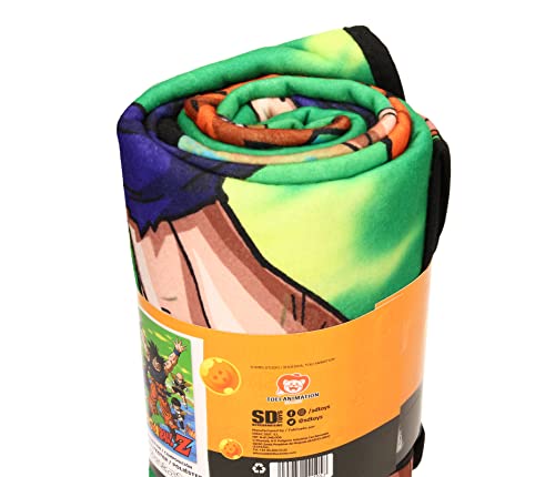 SD toys - Characters in Namek DBZ Polar Dragon Ball Blanket, 100 x 150 cm (SDTDRB22105)