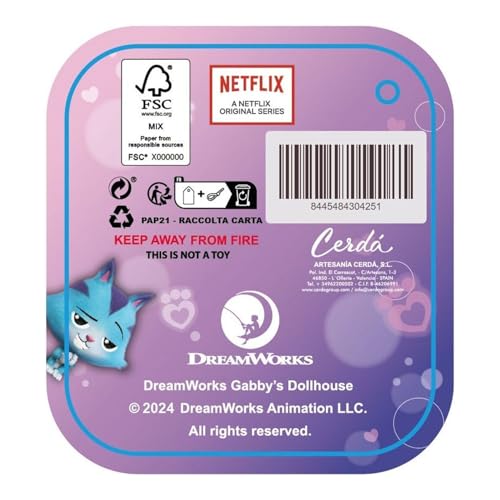 Cerdá Life's Little Moments Gabby's Dollhouse - Gabby Colouring Box Pencil Set (2700000844)