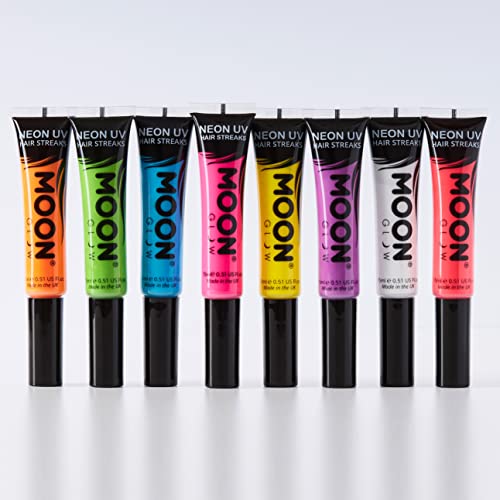 Moon Glow Neon UV Mascara 15 ml Rot leuchtet hell unter UV-Licht!