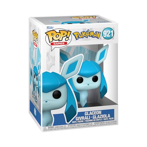 Funko Pop! Games Pokémon - Glaceon Vinyl Figure (Model Number: 12345)