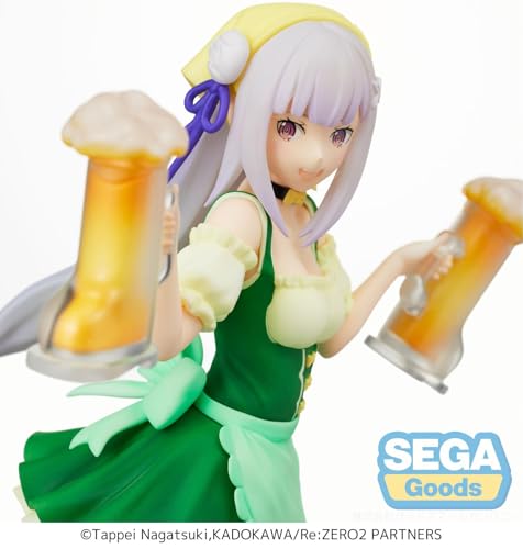 SEGA Re:Zero Emilia Oktoberfest Ver. Statuette PVC Figure (SEGA53703)