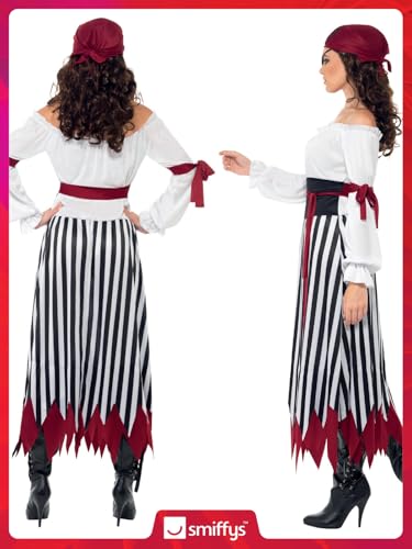 Smiffys Pirate Lady Costume - Adult Women's Size 8-10 (20803S)