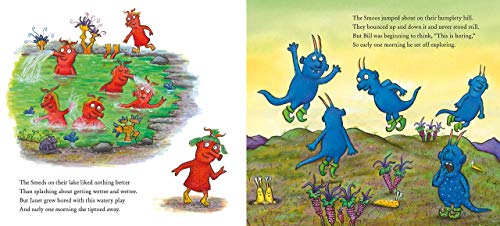 The Smeds and the Smoos - Julia Donaldson (Board Book, Illustrated Edition)