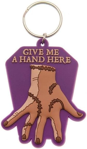 Generic Wednesday (Give Me A Hand) PVC Keychain (TM-03268-PLUS)