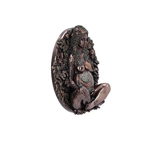 Nemesis Now Mother Earth Wall Plaque, Bronze, 15cm (B6353X3)