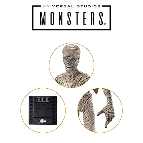 The Noble Collection Universal Monsters Bendyfigs Mumie – 7,5 Zoll (19 cm) edles Spielzeug