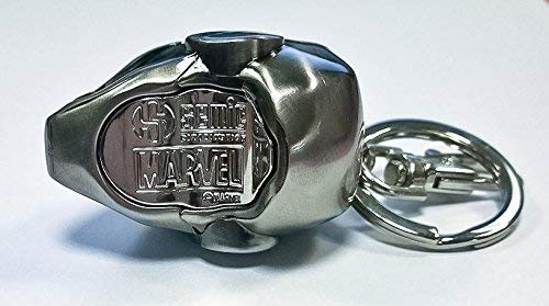 Iron Man Marvel Mark II Helmet Metal Keyring with Mini Carabiner (SMK002NB)