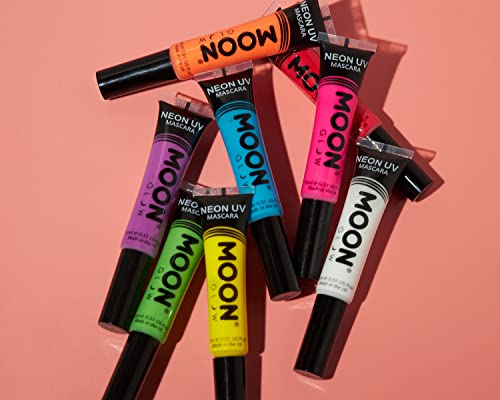 Moon Glow Neon UV Mascara 15ml Groen gloeit helder onder UV-verlichting!