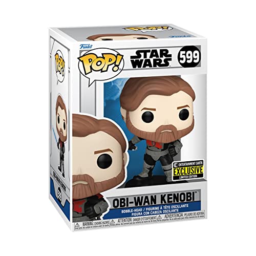 Funko Pop! Star Wars: The Clone Wars - Obi-Wan Kenobi Mandalorian Armor Vinyl Figure (#599)