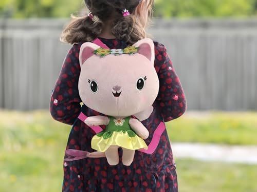 CyP Brands Gabby Hadygata Plush Design Adjustable Backpack for Kids