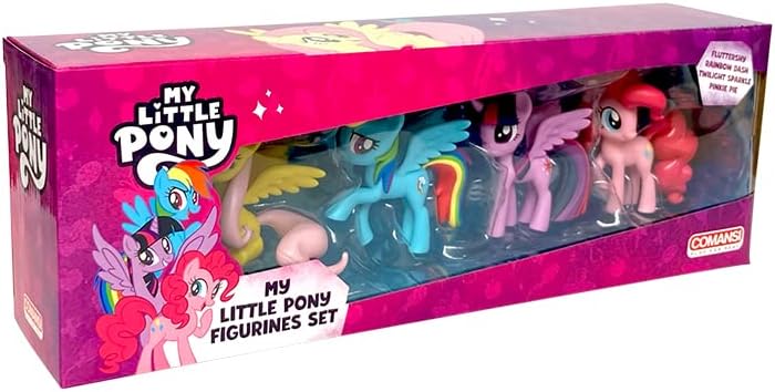 Golden Toys My Little Pony Collection Set - 4 Figurines (Y90259)