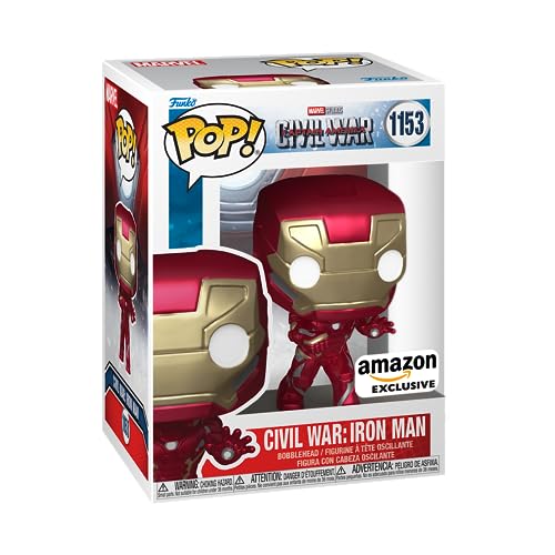 Funko Pop! Marvel Captain America: Civil War - Iron Man Vinyl Figure (70098)