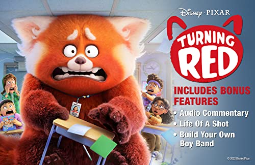 Disney &amp; Pixars Turning Red 4K UHD [Blu-ray] [2022] [Region Free]