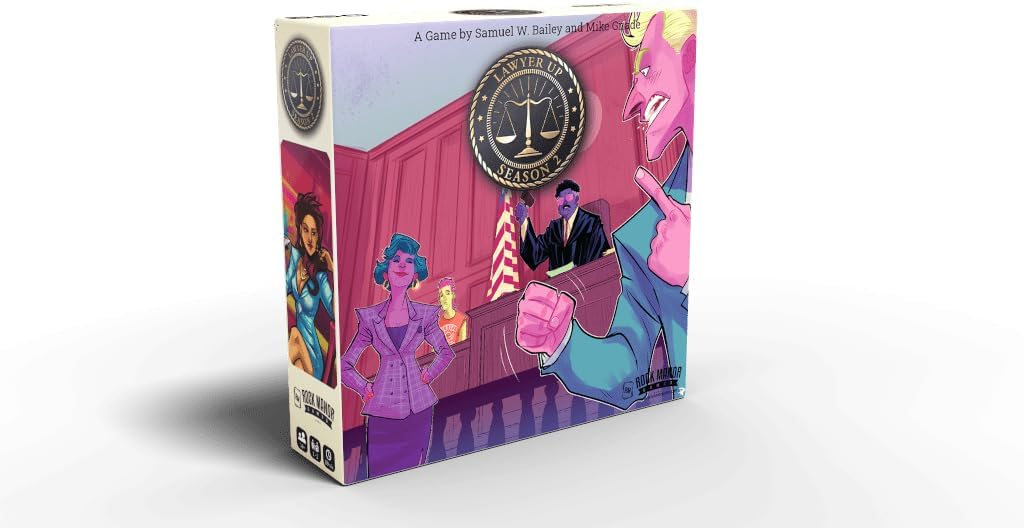 Rock Manor Games Lawyer Up: Season 2 Board Game (230724)