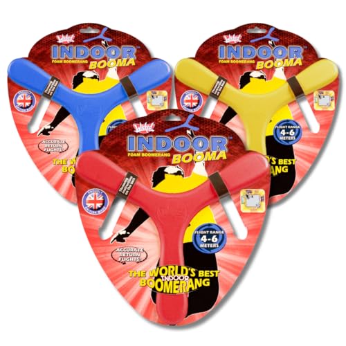 Wicked Indoor Foam Boomerang Booma Flying Sports Toy