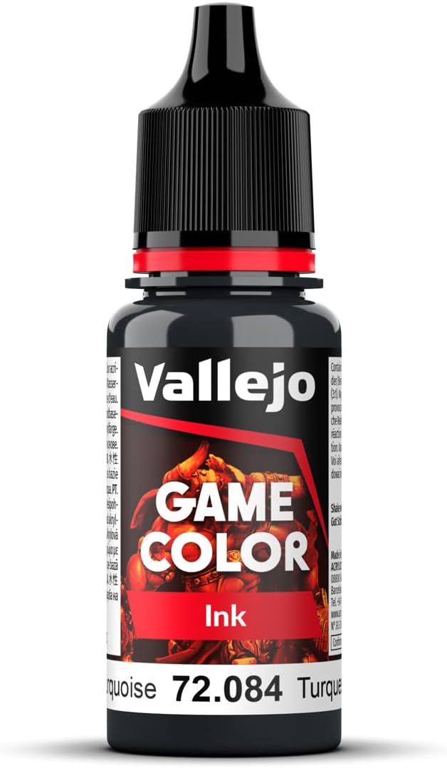 Vallejo Game Color Dark Turquoise Game Ink 18ml (VAL72084)