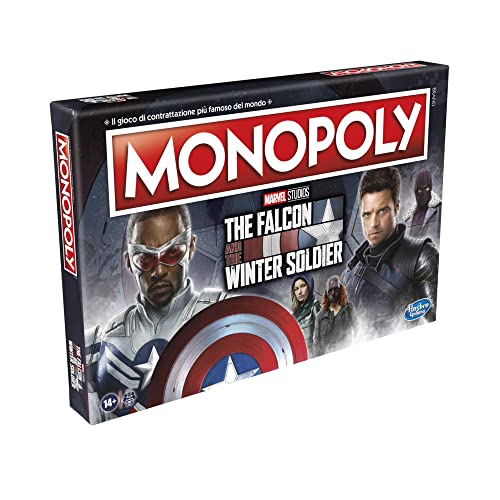 Hasbro Monopoly: Edition Inspired by Marvel Studios The Falcon and the Winter Soldier Board Game (F5851103)