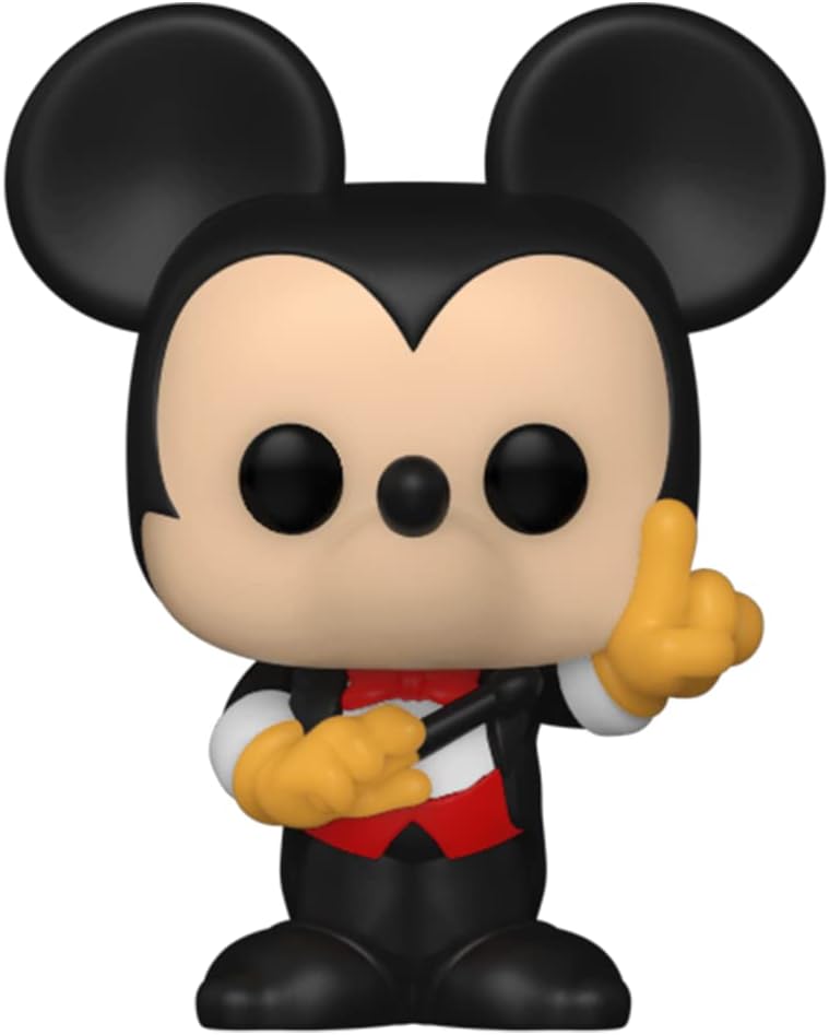 Funko Bitty POP! Disney - Mickey Mouse, Minnie Mouse (Pink Dress), Pluto, and Mystery Figure 4-Pack Vinyl Figures