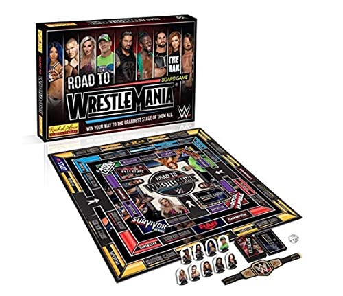 WWE Road to Wrestlemania Brettspiel, 40 x 27 x 5 cm