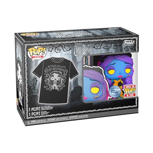 Funko Pop! & Tee Tim Burton's Corpse Bride - Emily Vinyl Figure & T-Shirt Combo (72699)