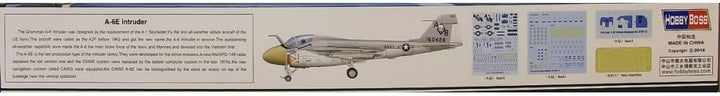 Hobbyboss 1:48 Scale A-6E Intruder Model Kit - Detailed Aircraft Model for Ages 14+ (HY81709)