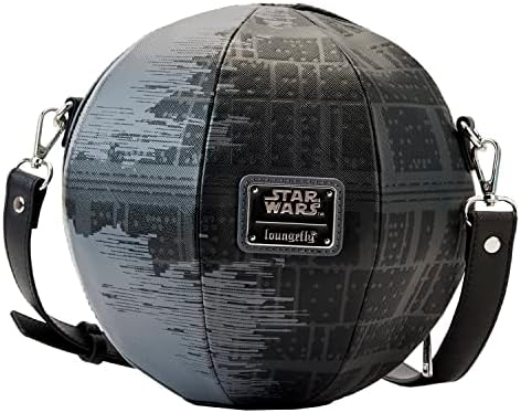 Loungefly Star Wars Return of the Jedi Death Star Figural Crossbody Bag (STTB0235)