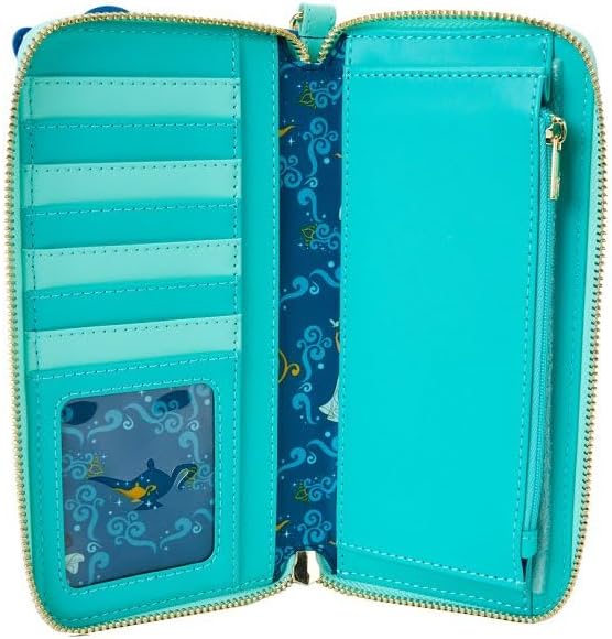 Loungefly Disney Princess Jasmine Wristlet Wallet Blue (WDWA3031)