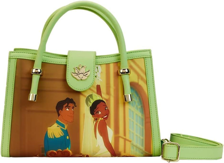 Loungefly Disney Princess and the Frog Princess Scene Crossbody Bag (WDTB2704)