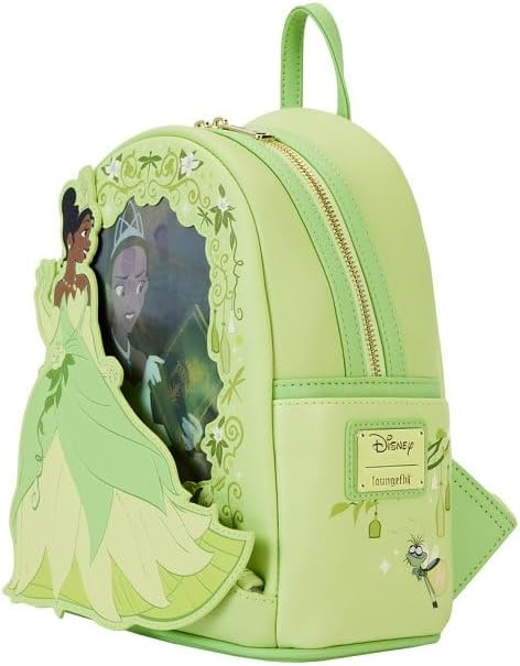 Loungefly Backpacks Disney Princess And The Frog Tiana Lenticular Mini Backpack