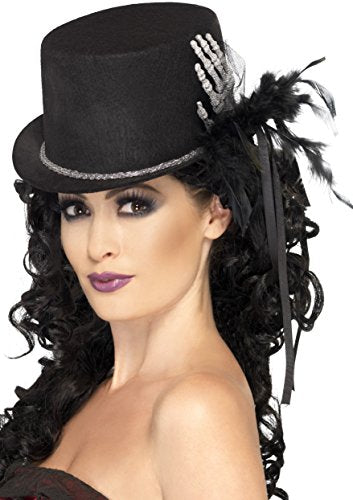 Smiffys Gothic Skeleton Hand Top Hat (One-Size-Fits-Most)