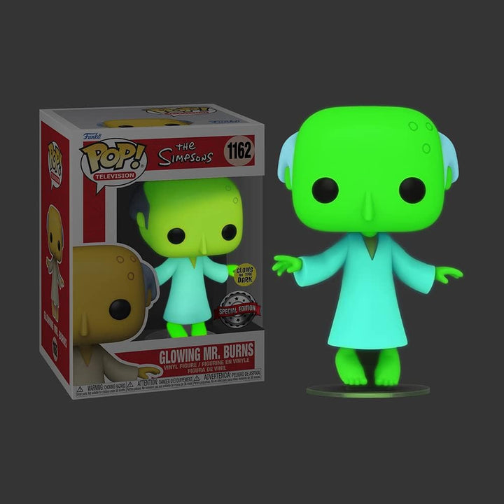 Funko Pop! Animation The Simpsons - Glowing Mr. Burns Vinyl Figure (PREVIEWS Exclusive)