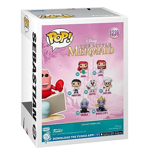 Funko Pop! Animation The Little Mermaid - Sebastian Vinyl Figure (Entertainment Earth Exclusive)