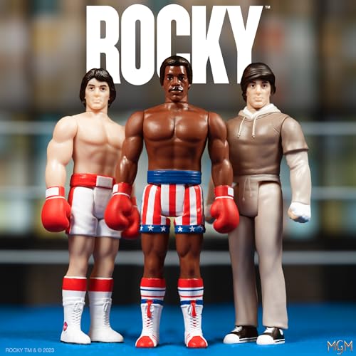 Super7 ReAction Rocky Wave 2 - Rocky Balboa Action Figure (RE-ROCKW02-RWK-01)