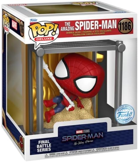 Funko Marvel No Way Home Spider-Man Deluxe Pop! Figure (Target Exclusive)