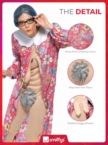 Smiffys Gravity Granny Costume - Medium (BR39343S)