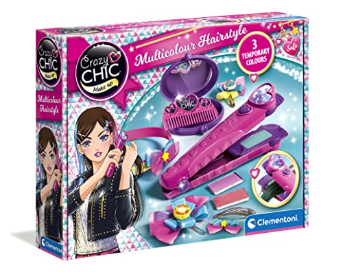 Clementoni 15225 Crazy Chic Haarglätter für Kinder